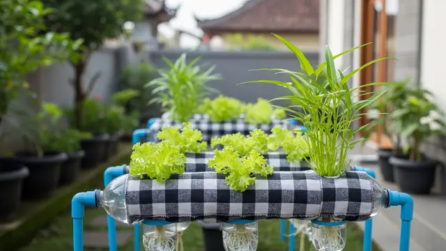 4 Ide Hidroponik DIY untuk Halaman Rumah Minimalis, Nikmati Hasil Panen Segar