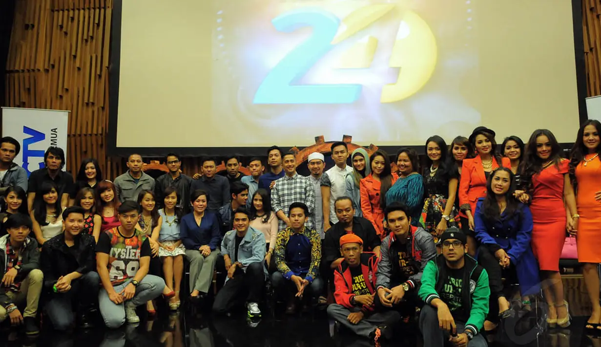 Malam puncak perayaan ulang tahun akan dimeriahkan artis dan musisi papan atas seperti Agnes Monica, Iwan Fals, Gita Gutawa, Afgan, Syahrini, Wali, Setia Band, CJR, Inul Daratista, Cherrybelle, Smash dan masih banyak lagi.(Liputan6.com/Faisal R Syam)