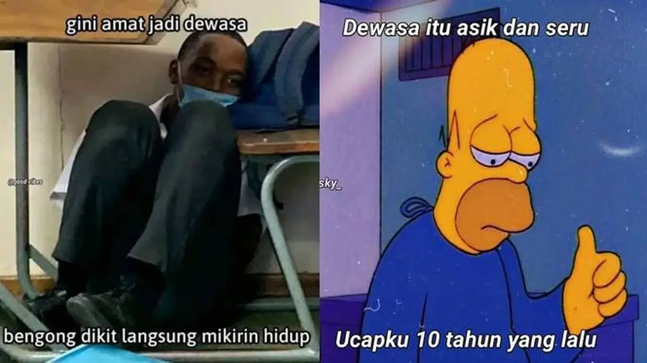 Beda Ekspektasi, Ini 6 Meme Susahnya Bila Sudah Dewasa Ini Bikin Pilu