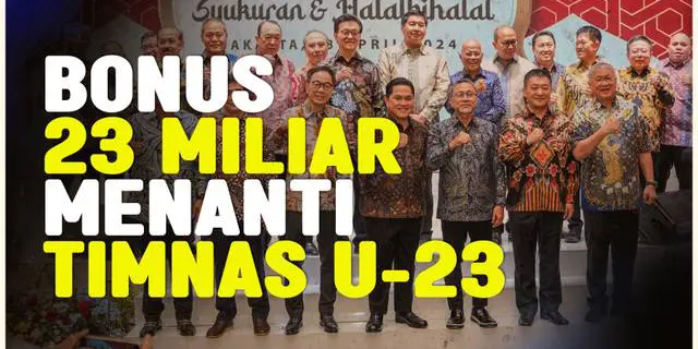 VIDEO: Tampil Mengesankan, Timnas Indonesia U-23 Dapat Bonus Rp 23 Miliar dari Para Sultan