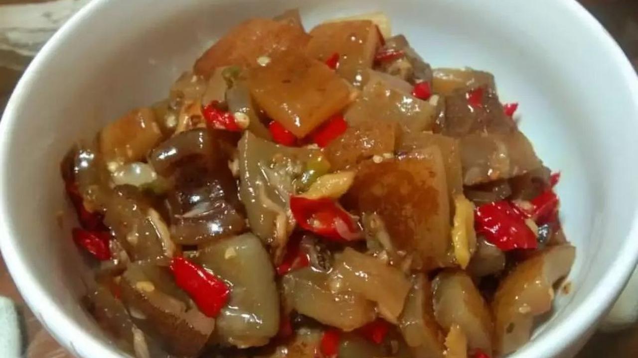 10. Tumis Kikil Jahe