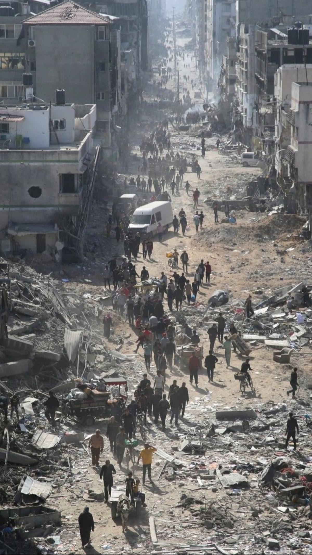 Menurut kantor media pemerintah Gaza pada 31 Maret melaporkan pada serangan kedua ini menewaskan 400 orang, termasuk pasien dan pengungsi serta tenaga medis. Foto: AFP