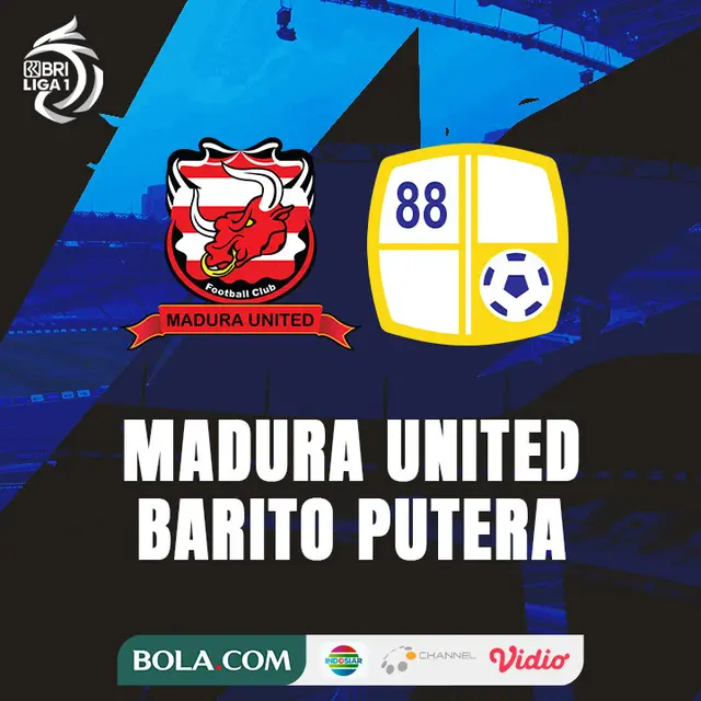BRI Liga 1 - Madura United Vs Barito Putera