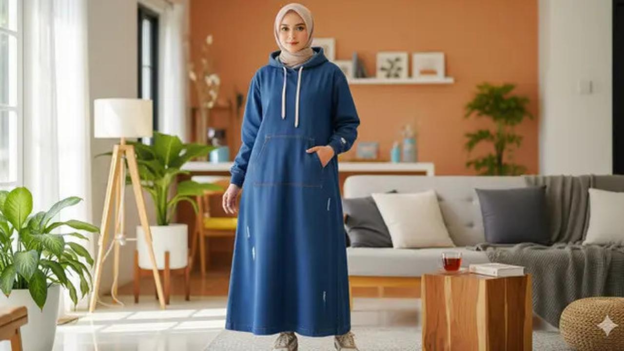 7 Model Gamis Jeans Kekinian 2025, Tren Gaya Kasual Modern untuk Semua Usia