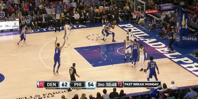 VIDEO : Cuplikan Pertandingan NBA, Sixers 123 vs Nuggets 104