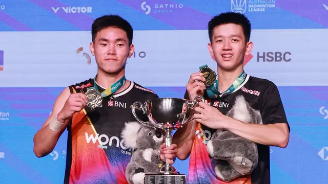Raymond Indra/Nikolaus Joaquin - Australian Open 2025 - Bulu Tangkis