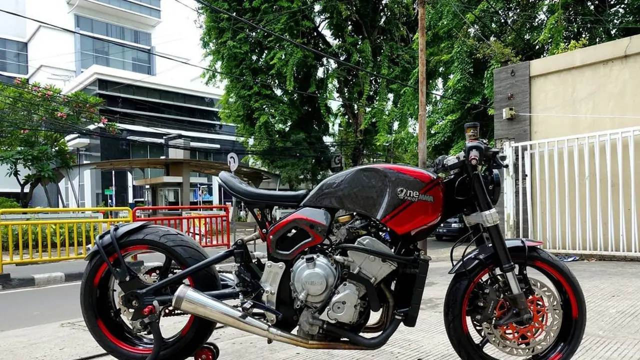 Motor Yamaha R6 buatan Baru Motor Sport untuk Ardi Bakrie (Baru Motor Sport)