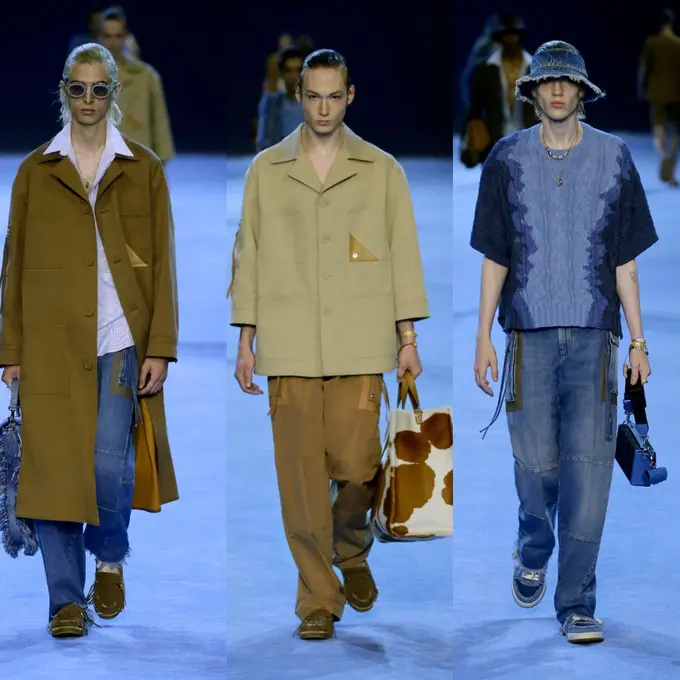 Eksplorasi Gaya Kasual dan Formal Tanpa Batas dalam Koleksi FENDI Men's Spring/Summer 2023