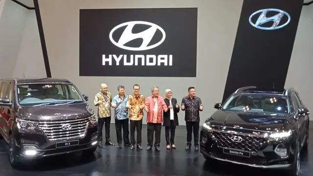 All new Hyundai Santa Fe dan new H-1 2018