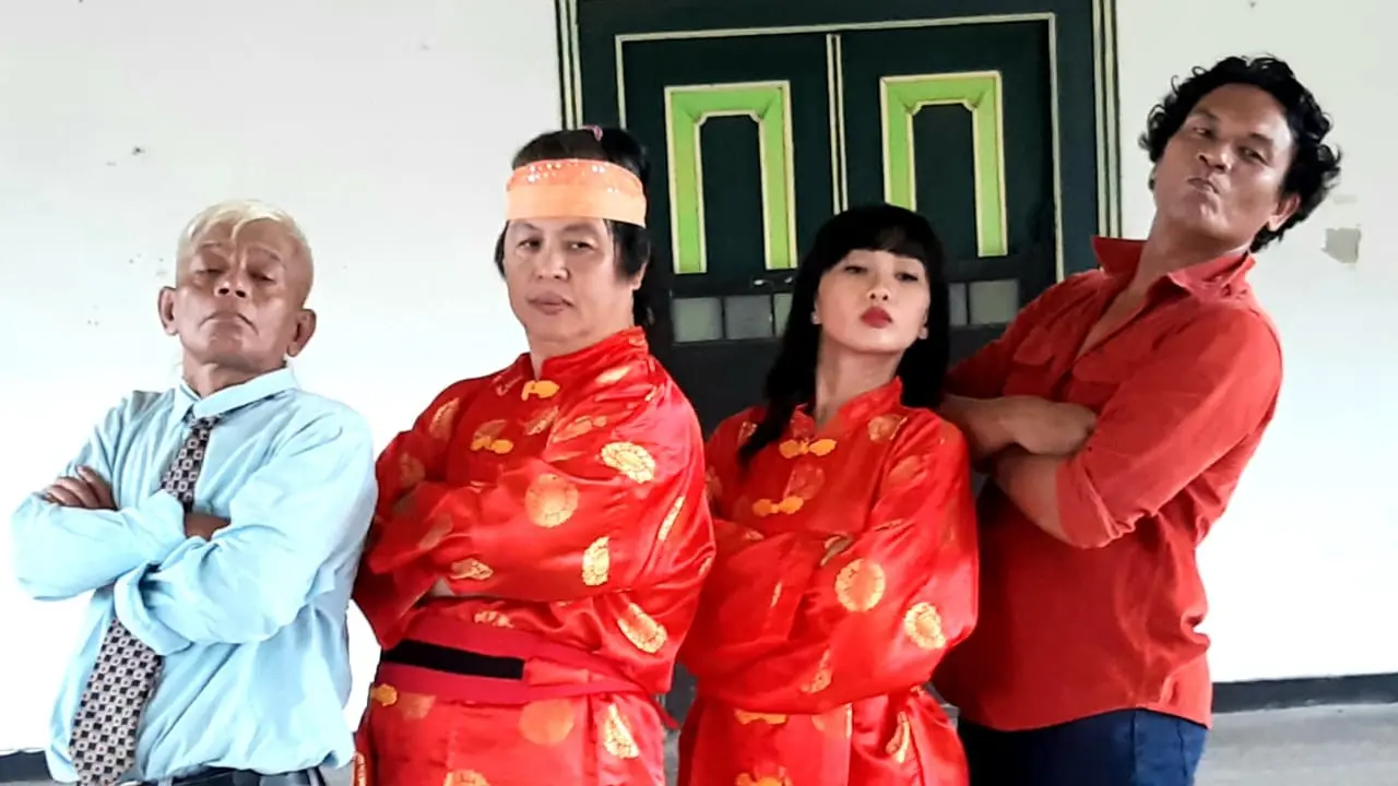 Seniman di Yogyakarta yang terlibat dalam serial komedi Jedink-Ling Ling