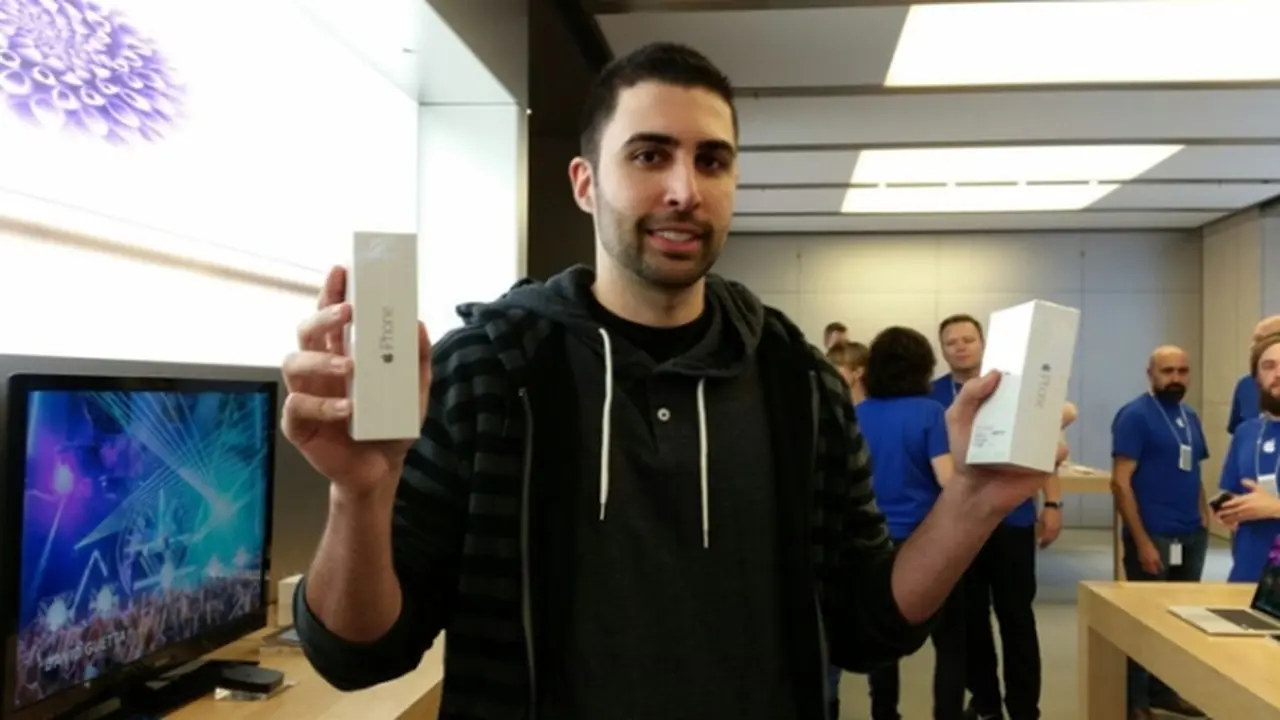 David Rahimi, Pembeli iPhone 6 Pertama di Dunia