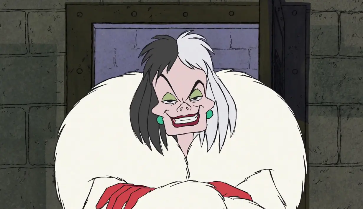 Tak sampai sana, Samantha pun menyebut bahwa Meghana adalah Cruella De Vil. (Disney)