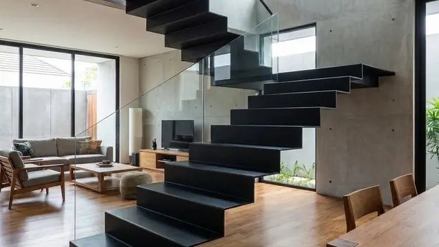 Model Tangga Rumah Minimalis yang Aman dan Estetik