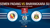 Semen Padang vs Bhayangkara Surabaya United (Liputan6.com/Abdillah)