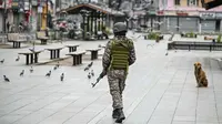 Untuk diketahui, hubungan antara India dan Pakistan telah lama diwarnai oleh konflik dan permusuhan diplomatik serta ketidakpercayaan, terutama terkait Kashmir. (Sajjad HUSSAIN/AFP)
