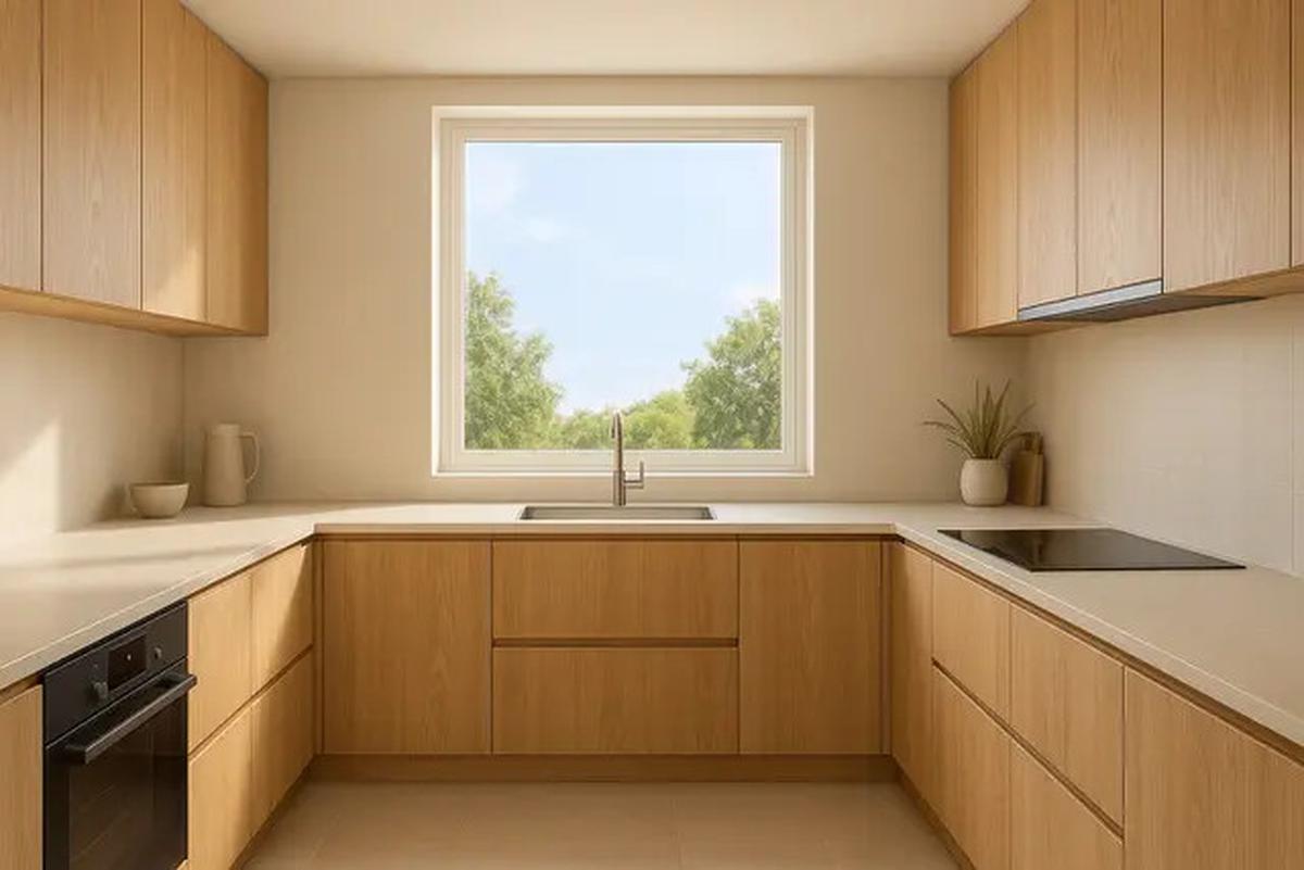 7 Model Dapur Bentuk U Minimalis, Fungsional dan Elegan untuk Hunian Modern di 2025