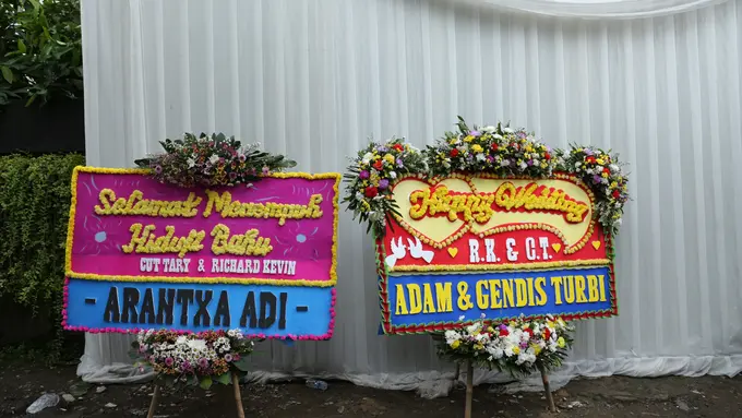 [Fimela] Suasana Lokasi Pernikahan Cut Tari dan Richard Kevin