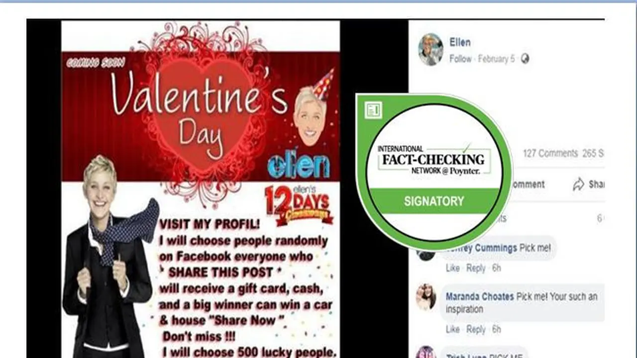 [Cek Fakta] Ellen DeGeneres Kembali Bagi-Bagi Hadiah?