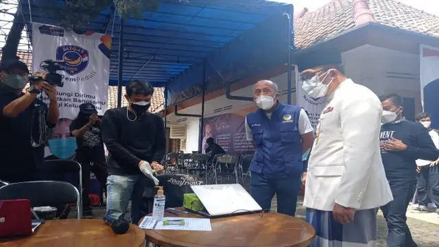 Partai Nasdem Jawa Barat Distribusi 30 Ribu Dosis Vaksin Covid-19