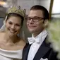 Pernikahan Putri Mahkota Victoria dari Swedia dengan Daniel Westling membuktikan bahwa cinta tak mengenal kedudukan (dok.instagram/@hkhprinsdaniel/https://www.instagram.com/p/CLRks12lpSS/Komarudin)