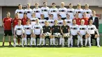 Germany squad poses for a group picture at the San Moix stadium in Palma de Mallorca on May 29, 2008. The German team stays for a 12-day training camp Majorca, Spain, in preparation of the Euro 2008. AFP PHOTO DDP/ OLIVER LANG