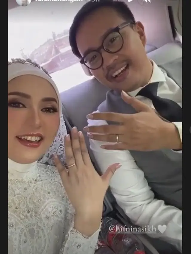 Pernikahan Rara Nawangsih dengan Hifni Muhammad Nasikh