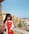 Intip gaya chic Fuji Utami nonton F1 Monaco (@fuji_an)
