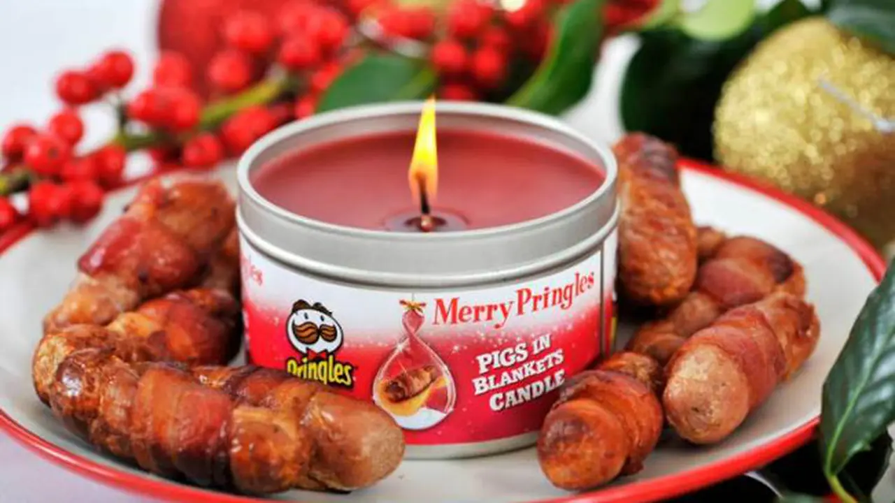 Suvenir Natal Unik: Lilin Keripik Kentang