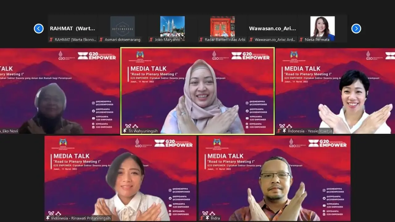Media Talk menuju Plemary Meeting G20 EMPOWER.