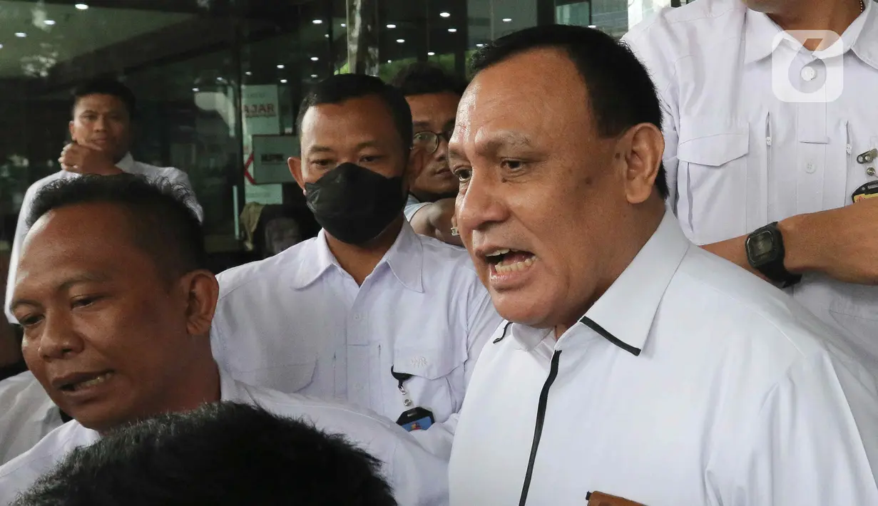 Pemeriksaan Firli Bahuri dilakukan setelah beberapa kali tertunda. (Liputan6.com/Herman Zakharia)