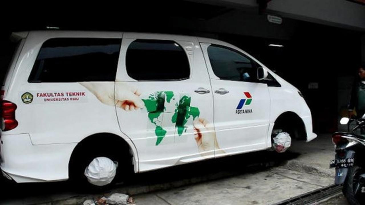 Ini mobil listrik Universitas Riau yang disita Kejagung
