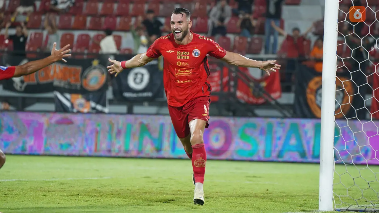 Awal Bulan Indah, Persija Jakarta Raih 3 Poin Usai Kalahkan Dewa United 4-1