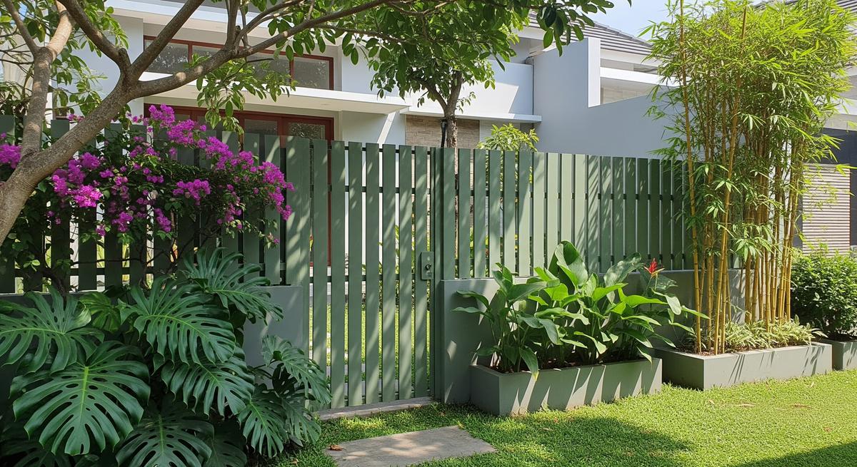 Ingin Jual Rumah Cepat? Ini 4 Warna Pagar Taman yang Bisa Naikkan Nilai Hunian