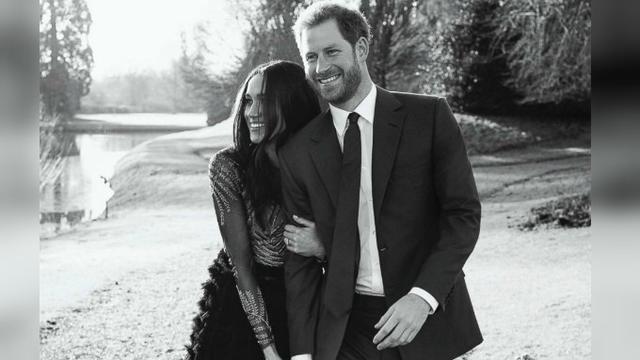 Foto pertunangan Pangeran Harry dan Meghan Markle (AP)