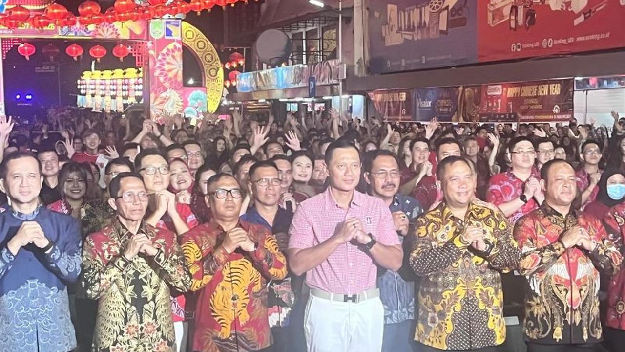 AHY Rayakan Imlek Perdana di Batam, Soroti Harmoni dan Ekonomi Kawasan