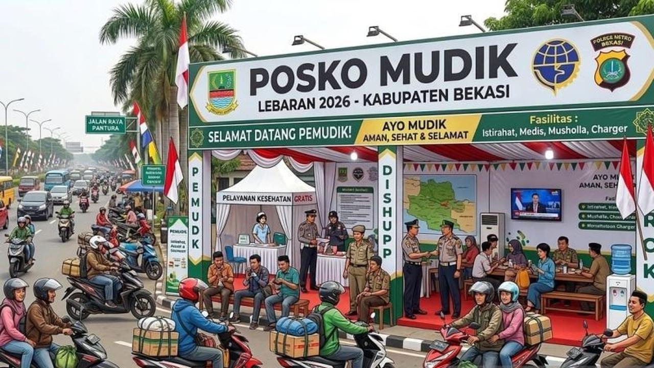 Pemkab Bekasi Siapkan 18 Pos Mudik Lebaran 2026 untuk Keamanan Pemudik