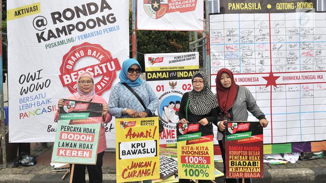 Kampanye Damai Ajak Masyarakat Menjaga Pemilu dari Hoax