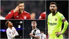 Lionel Messi dan Robert Lewandowski untuk sementara menempati posisi teratas pencetak gol terbanyak dengan koleksi 6 gol. Berikut pemain yang menjadi pesaing mereka dalam perburuan gelar top scorer Liga Champions 2018. (Foto-foto AP dan AFP)