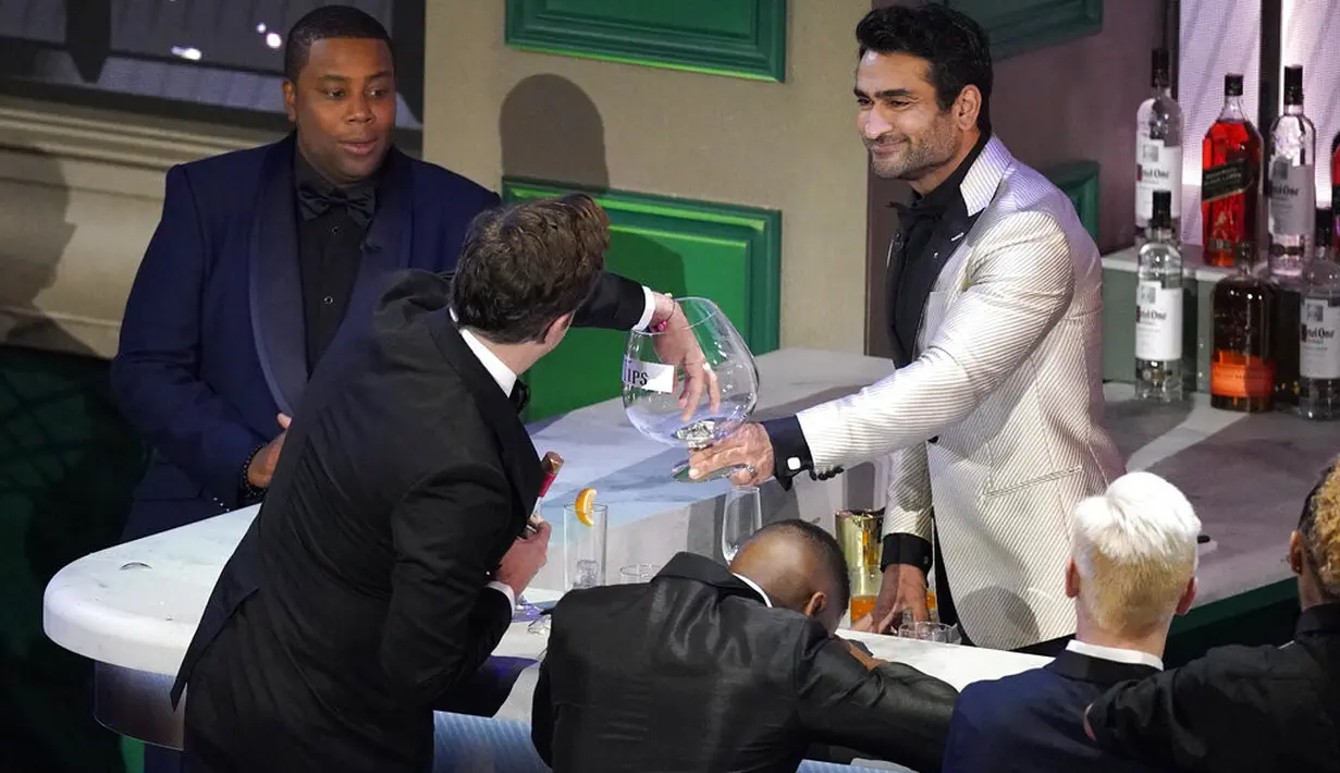 Kenan Thompson di Emmy Awards 2022. (Foto: AP Photo/Mark Terrill)