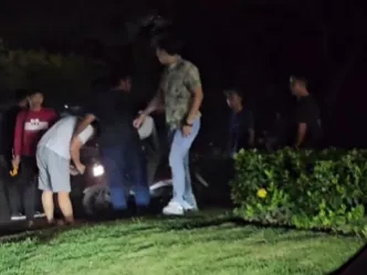 Lumpuhkan Pengemudi Mobil Arogan