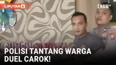 Salah Paham, Anggota Polisi Tantang Warga Duel Carok