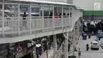 Penampakan jembatan penyeberangan multiguna (JPM) atau Skybridge Tanah Abang, Jakarta, Kamis (7/2). Mulai 7 Februari 2019, pejalan kaki dilarang melewati Jalan Jatibaru yang berada di bawah Skybridge Tanah Abang. (Liputan6.com/Herman Zakharia)