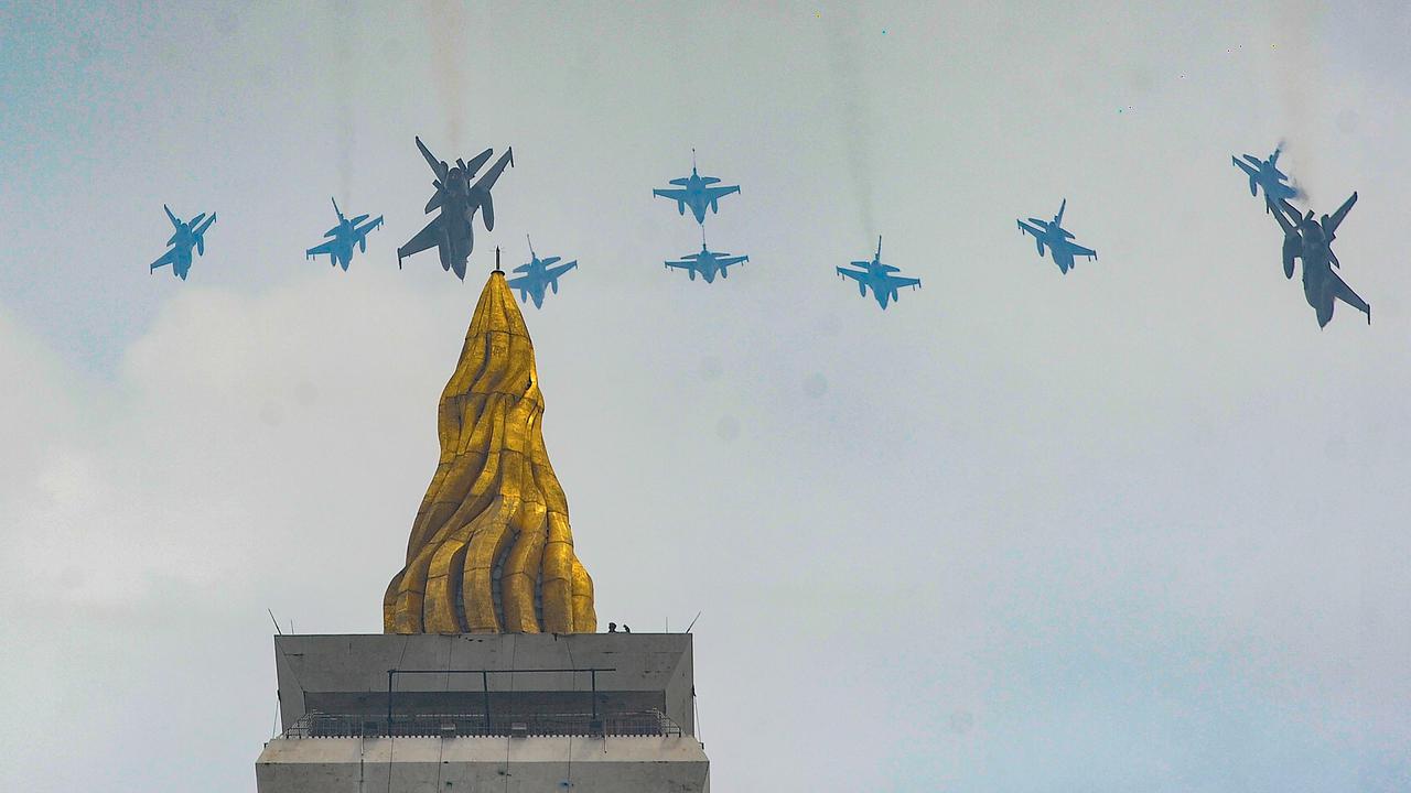 Geladi Bersih HUT TNI di Monas