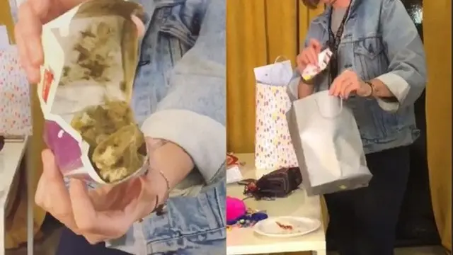 Reaksi Katy Perry Saat Tahu Dapat Hadiah Nugget Jamuran dari Fans Indonesia