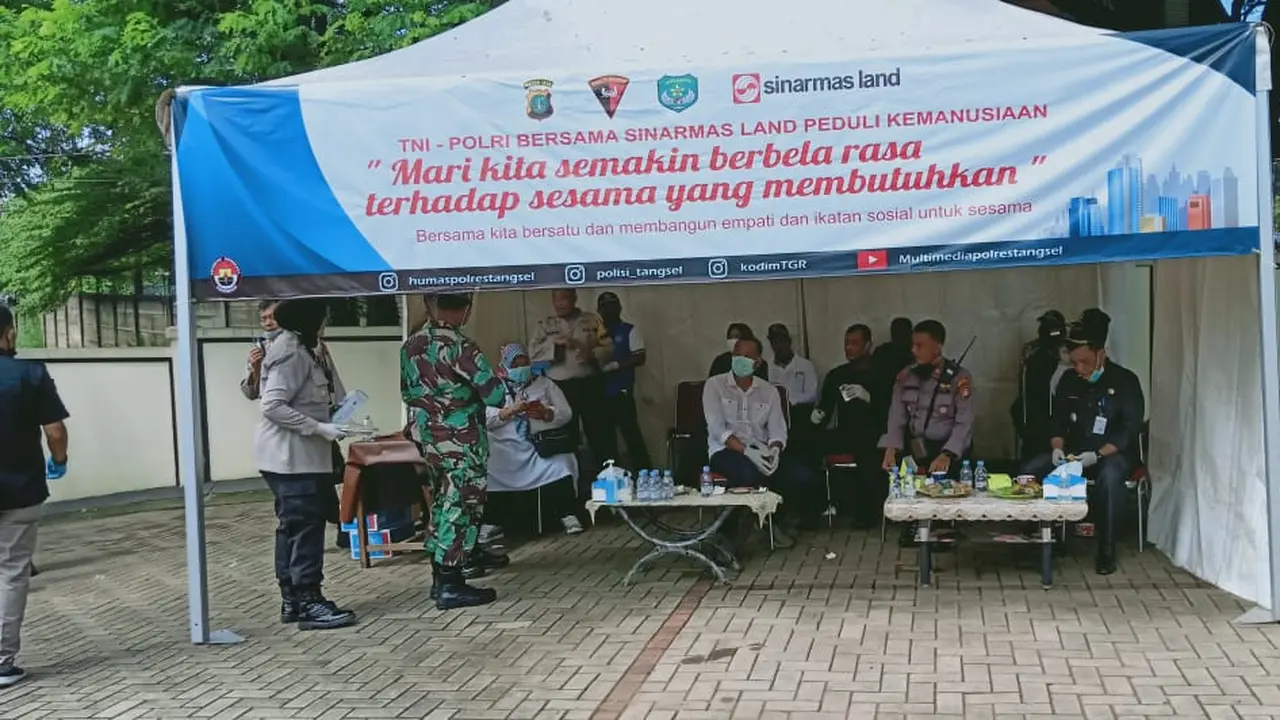 Sinar Mas Land Sebar Paket Pangan ke warga sekitar BSD City