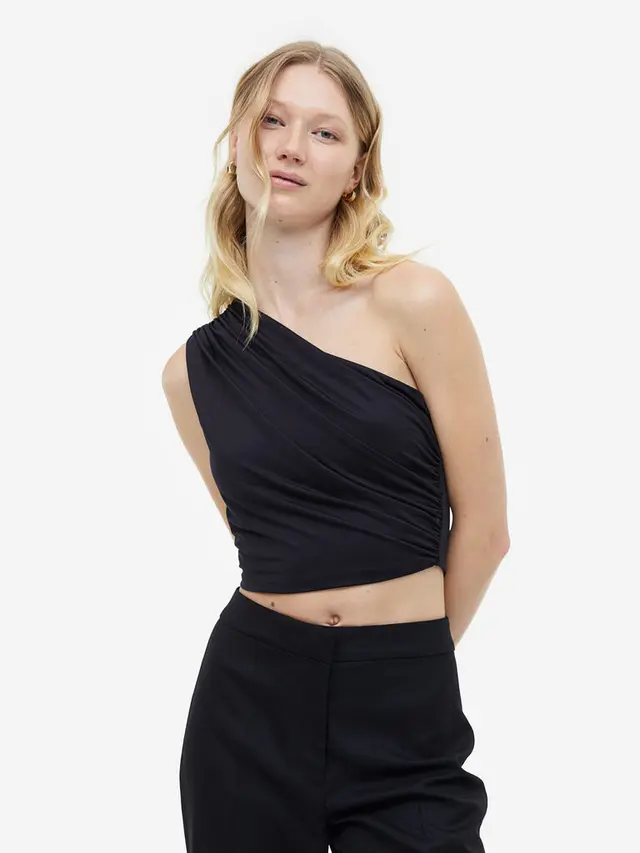 4. One Shoulder Top