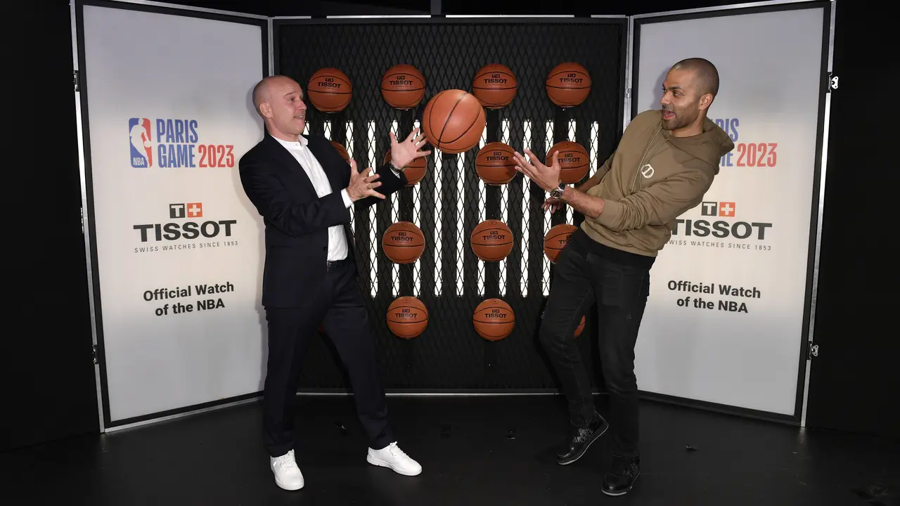 Eks pemain San Antonio Spurs Tony Parker