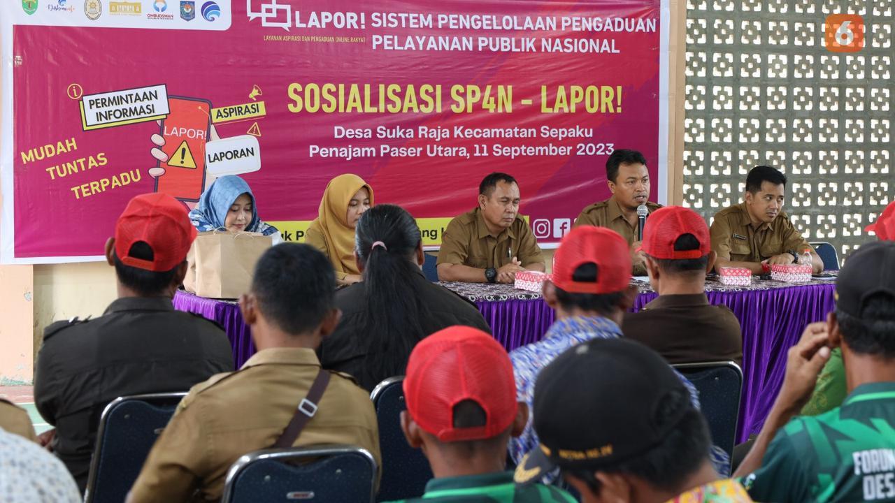 Sosialisasi SP4N-Lapor di IKN