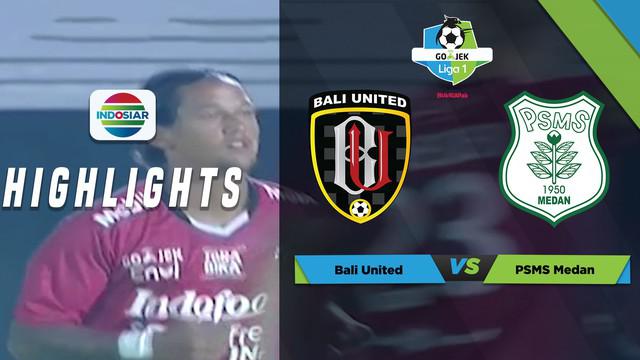Berita video momen gol Bali United dari free kick Irfan Bachdim dianulir wasit karena offside saat menghadapi PSMS Medan dalam laga Liga 1 2018, Sabtu (24/3/2018).