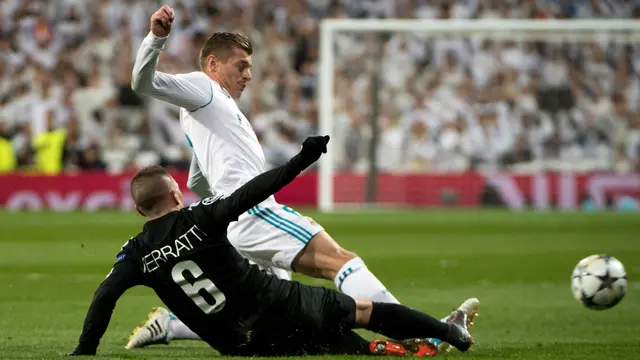 Dwigol Ronaldo Bawa Real Madrid Kalahkan PSG